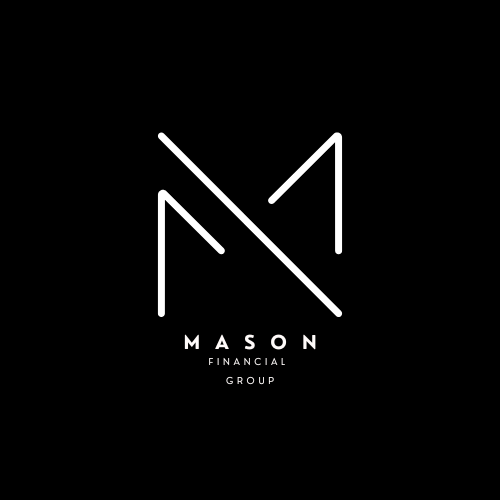 White Black Modern M Letter Digital Design Company Logo-1